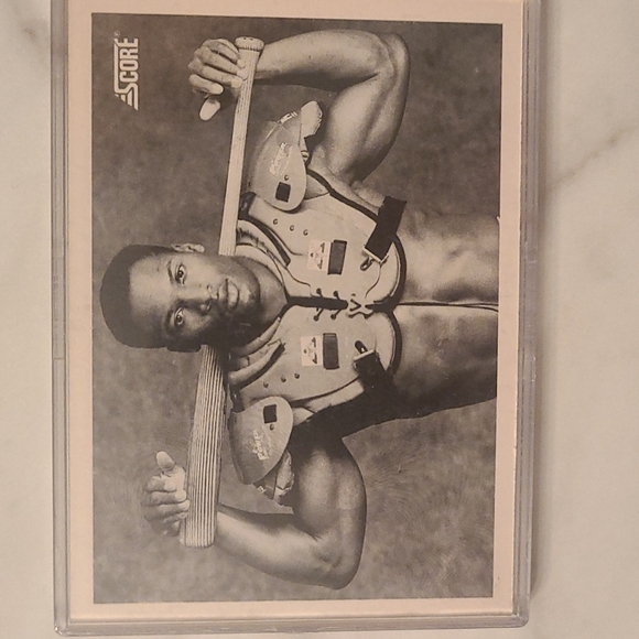 Bo Jackson black and white card. - Picture 1 of 2